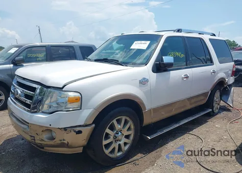 2013 Ford Expedition King Ranch из США, поврежденный, VIN 1FMJU1H55DEF66318